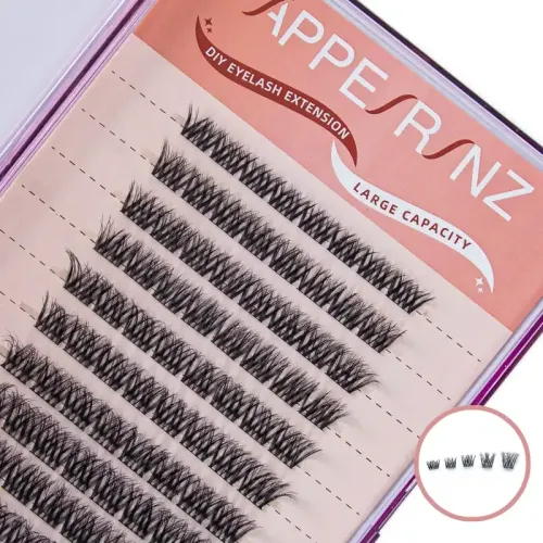 Self-Adhesive 3D Dream | Fluffy Multi-Length Cluster Lashes 10-18mm